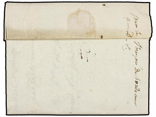 ✉ HAITI. 1791 (23-Mayo). LE CAP a LE HAVRE (Francia). Marca 