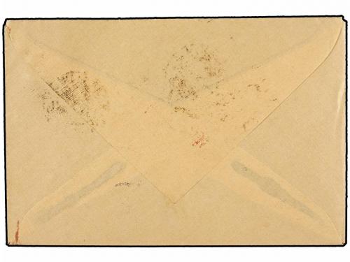 ✉ IRAN. 1928 (12-V). KERNANCHAN to GERMANY. AIR MAIL. Label 