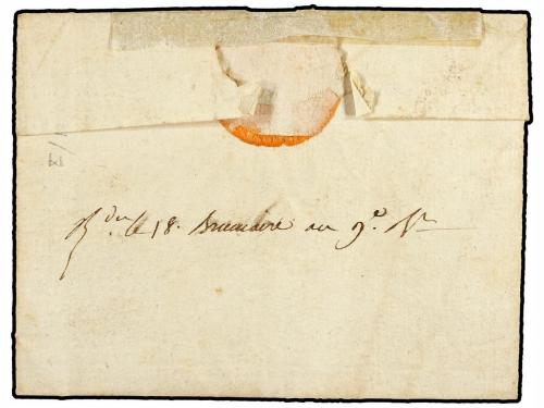 ✉ ITALIA. 1800 (24 Sept.). MILÁN a FRANCIA. Marca ARMÉE D'IT