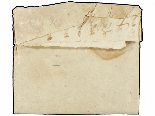 ✉ GRECIA: ISLAS JONICAS. 1829 (Feb. 21). ZANTE to KOUNDOURAT