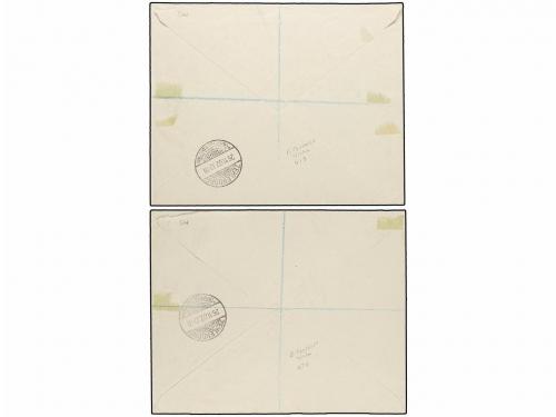 ✉ SEYCHELLES. Sg. 43, 44. 1902. SEYCHELLES to GERMANY. 45 ct