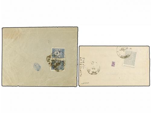 ✉ IRAK. 1900-1920. Four covers with turkish stamps by KERBEL