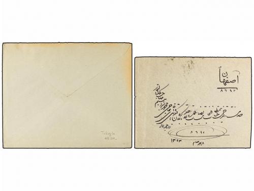 ✉ IRAK. 1910-1930. 2 covers with Turkish stamps by BAGDAD ca