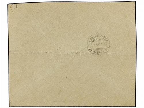 ✉ ITALIA. 1903. ITALY to GERMANY envelope with two 10 cts. i