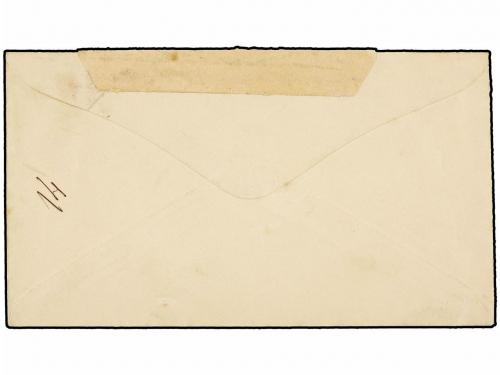 ✉ BOLIVIA. (1890 CA.). Entero Postal de 5 ctvos. dirigido a 