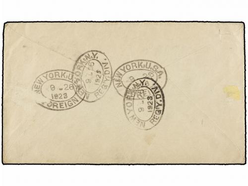 ✉ TURQUIA. Sg. 147 (4). 1923. TURKS to ENGLAND. Envelope fra