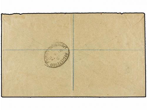 ✉ NIGERIA. 1910. IGREIN HILLABEUKUTA to LAGOS. Very nice fra