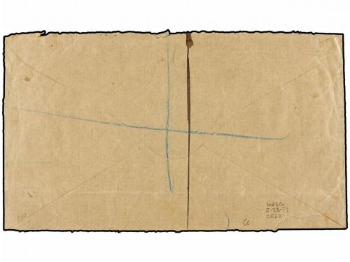 ✉ LEEWARD. 1897. ANTIGUA to LONDON. 1/2 d. (9) send register