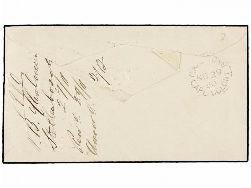 ¿ CABO DE BUENA ESPERANZA. 1880. STELLENBOSCH to CAPE TOWN.