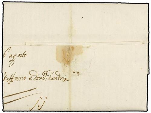 ✉ TURQUIA. 1728 (23 Abril). GALATA to VENETIA. Entire letter