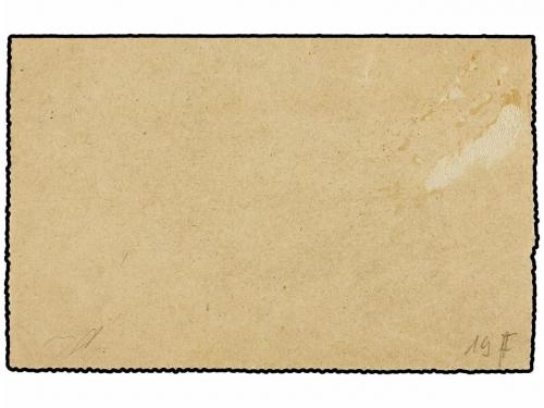 ✉ FRANCIA. 1898. AY to SWITZERLAND. 15 cts. blue postal stat