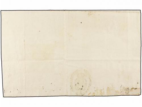 ✉ PUERTO RICO. Ant. 9 (6). 1865. S. JUAN a NAGUABO. Envuelta