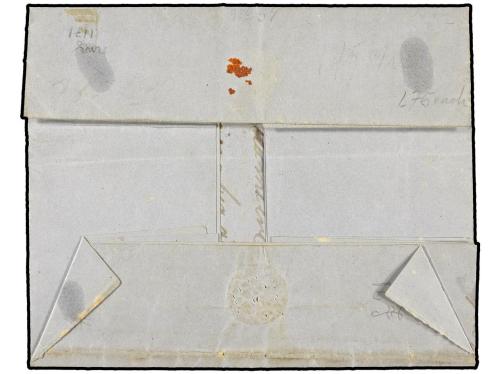✉ ESPAÑA. Ed. 61(4). 1863. RAMALES (Santander) a ZACATECAS (