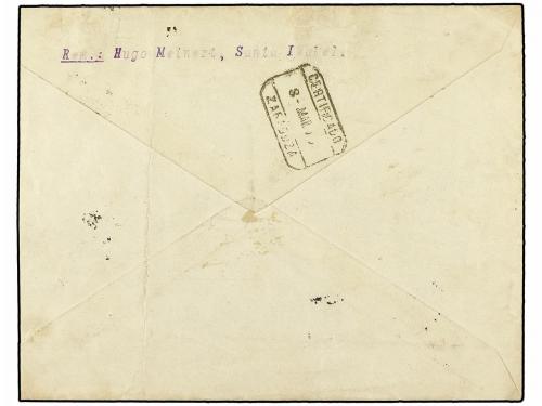 ✉ COLONIAS ESPAÑOLAS: GUINEA. Ed. 120. 1918. SANTA ISABEL a 