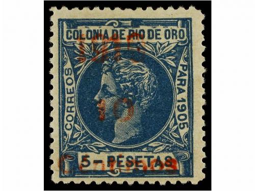 * COLONIAS ESPAÑOLAS: RIO DE ORO. Ed. 55hcc. 10 cts. s. 5 pt