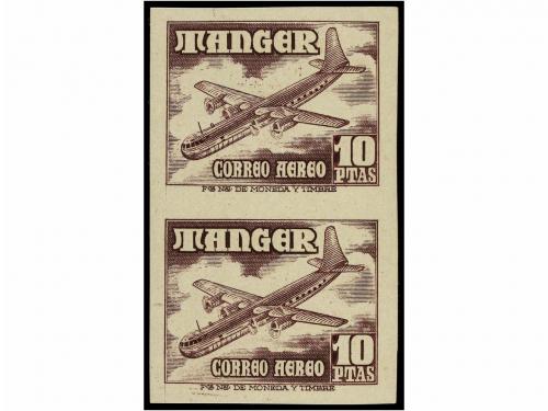 * COLONIAS ESPAÑOLAS: TANGER. Ed. 171s (2). 10 pts. castaño 