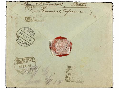 ✉ COLONIAS ESPAÑOLAS: GUINEA. Ed. 170, 175. 1930. BATA a ALE