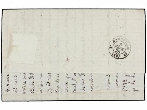 ✉ ESPAÑA. Ed. 166. FRONTAL con gran parte del dorso, circula