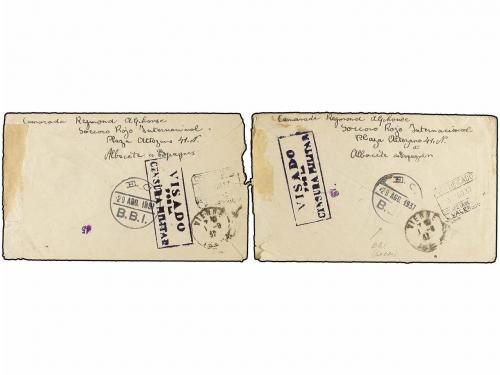 ¿ ESPAÑA GUERRA CIVIL. 1937 (Agosto). BRIGADAS INTERNACIONAL