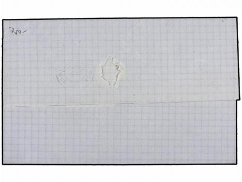 ✉ GUADALUPE. 1872 (Nov 10). Outer letter sheet from Pointe A