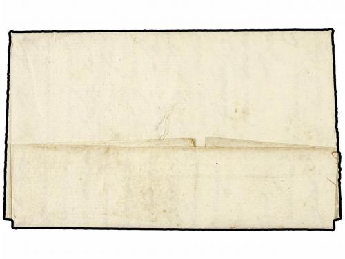 ✉ MEXICO. 1808 (16-Julio). AGUAS CALIENTES a VERACRUZ. Marca