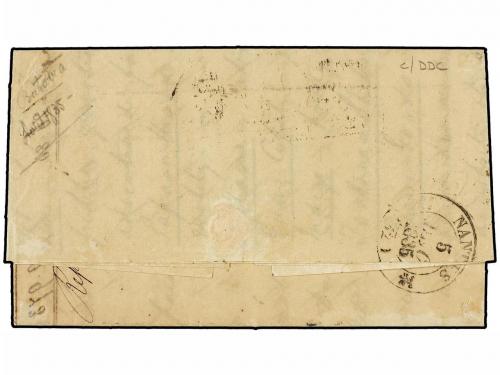 ✉ INDIA HOLANDESA. 1835 (Aug 8). Entire letter from BATAVIA 