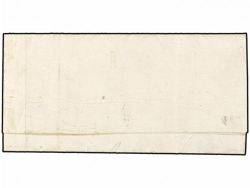 ✉ MEXICO. 1783 (20-Marzo). SOCORRO a MEXICO. Marca CHALCO en