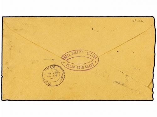 ✉ COSTA DE ORO. Sc. 39. 1887 (Nov. 10). Cover to REILSTEIN (