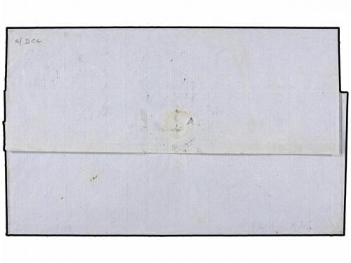 ✉ FRANCIA. 1866 (June 25). Cover from BORDEAUX to ST. LOUIS 