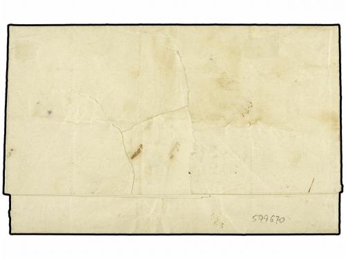 ✉ BRASIL. 1881. DIAMANTINA a OURO PRETO. 300 reis bistre. Ma