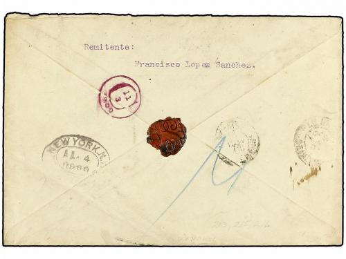 ✉ PUERTO RICO: OCUPACION ESTADOS UNIDOS. 1900. SAN JUAN a FR