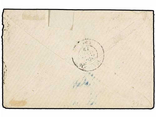 ✉ FRANCIA. 1872. ALSACIA-LORENA. DIEDENHOFEN a BEAUVAIS (Fra