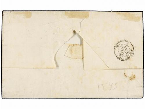 ✉ LEVANTE: CORREO FRANCES. 1857. CONSTANTINOPLA to FRANCE. F