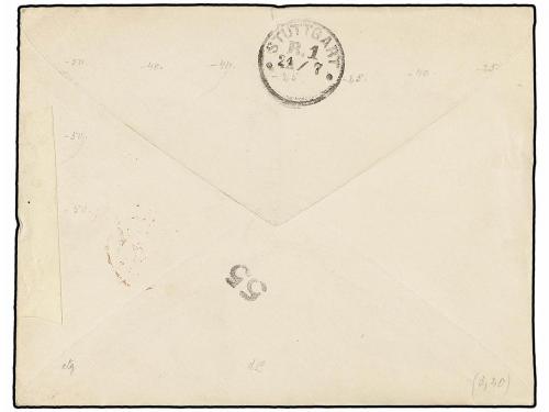 ✉ SEYCHELLES. Sg. 9 (3), 10 (3), 22 (3). 1896. SEYCHELLES to