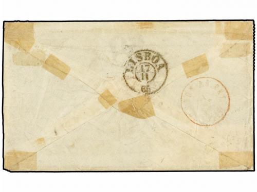 ✉ ESTADOS UNIDOS. Sc. 65, 69, 71. 1865. CAMBRIDGE to LISBON 