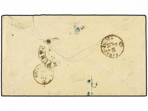 ✉ ESTADOS UNIDOS. Sg. 63, 65 (2), 69. 1864. ONE CENT. DOUBLE