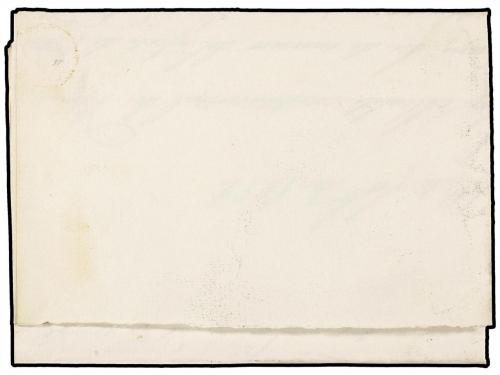 ¿ ESPAÑA. 1851. LENOSIANI a VITORIA. Marca ovalada ALCALDIA