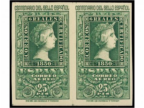 ** ESPAÑA. Ed. 1075/82. CENTENARIO. Serie completa en pareja