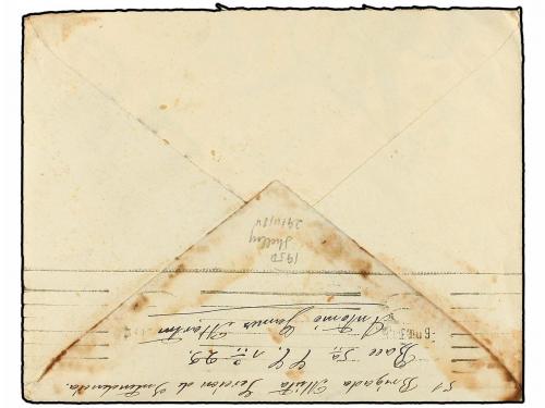 ✉ ESPAÑA GUERRA CIVIL. 1939. Sobre enviado desde el frente a