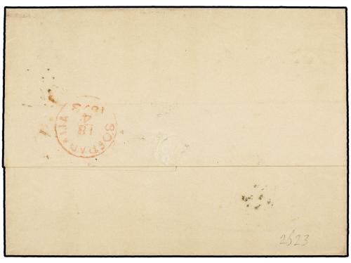 ✉ HOLANDA. N. 12IA,21C. 1873. AMSTERDAM a SOERABAJA (Indones