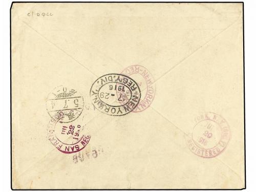 ✉ JAPON. 1916 (June 21). JAPANESE OCCUPATION MARIANA ISLANDS