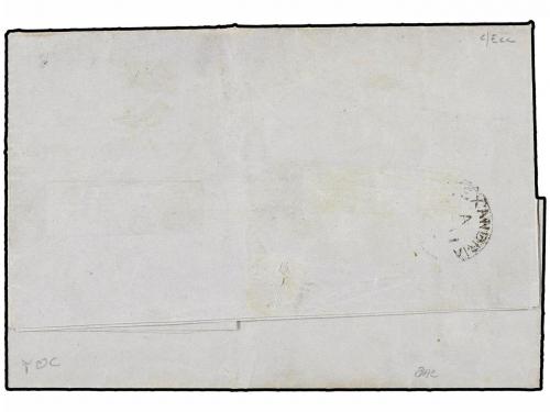 ✉ GIBRALTAR. 1859 (Sept 29). Entire letter from GIBRALTAR to