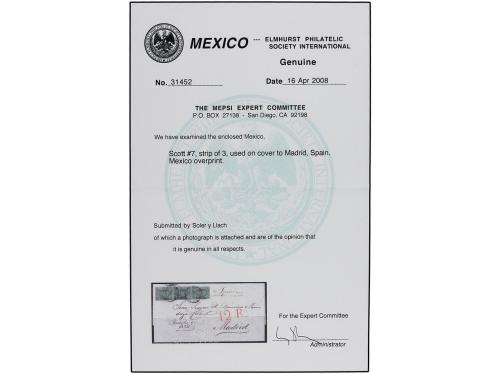 ✉ MEXICO. 1864 (April 13). Entire letter written from Guadal