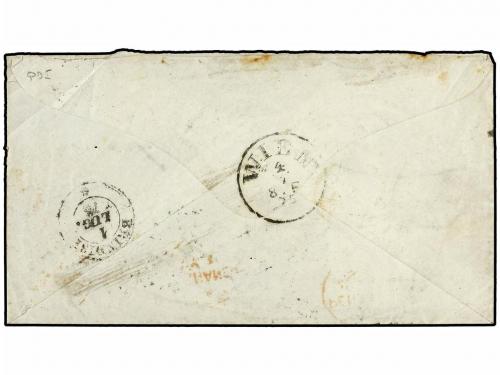 ✉ MALAYA. Sc. 11, 16. 1875 (May 31). Cover from PENANG to VI