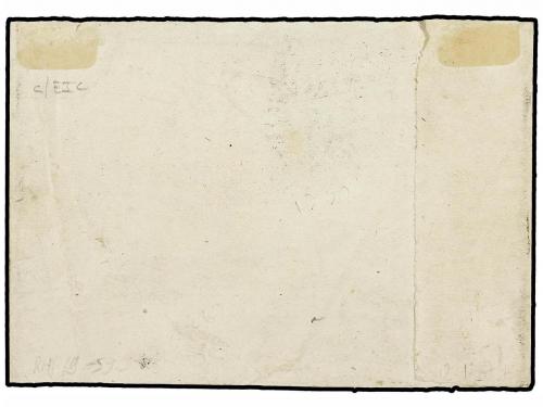 ✉ REUNION. Ce. 7+17. 1874 (March 7). Newspaper Wrapper from 