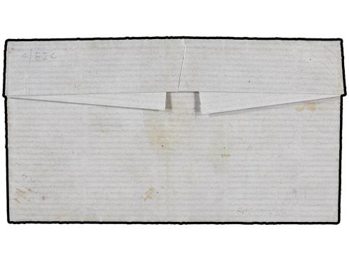 ✉ GUADALUPE. Ce. 11. 1872 (May 28). Internal cover to POINTE