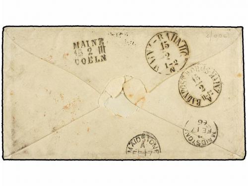 ✉ ALEMANIA ANTIGUOS ESTADOS: TOUR Y TAXIS. Mi. 25, 42, 44. 1