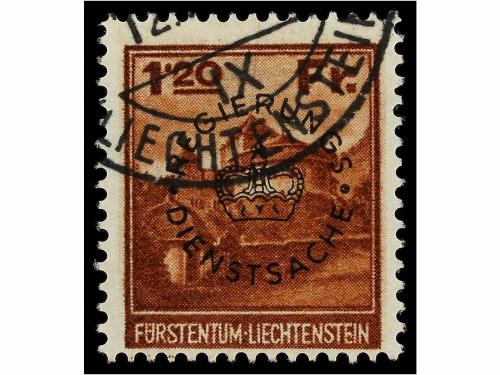 ° LIECHTENSTEIN. 1933. Complete set. Fine in used. 350&euro;. 