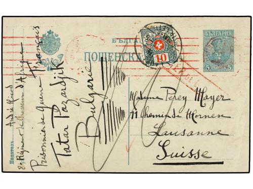 ✉ BULGARIA. 1916-17. PRISONER OF WAR.10 Covers and Post-card