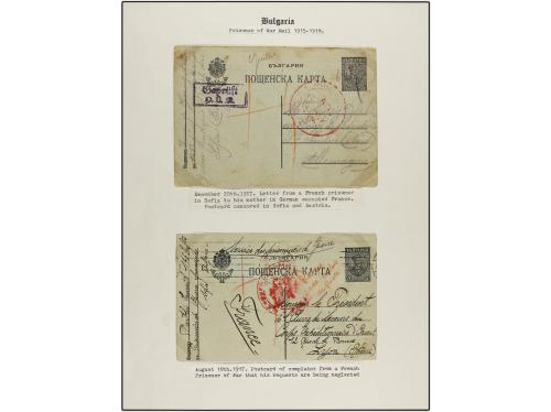 ✉ BULGARIA. 1916-17. PRISONER OF WAR.10 Covers and Post-card